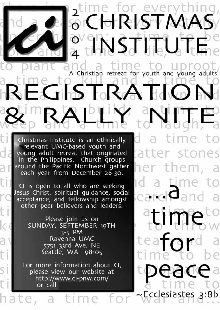 CI 2004 Rally Poster